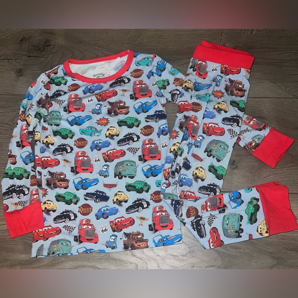 Bundle of joy cars bamboo pajamas